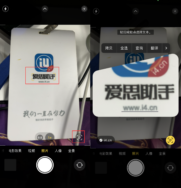 潭牛镇苹果手机维修分享升级iOS 16后如何通过相机翻译文本 