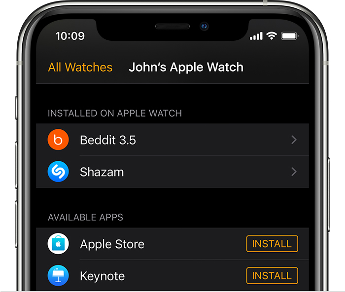 潭牛镇苹果手机维修分享如何在 Apple Watch 上下载应用 
